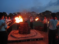 Campfire Lighting Ceremony